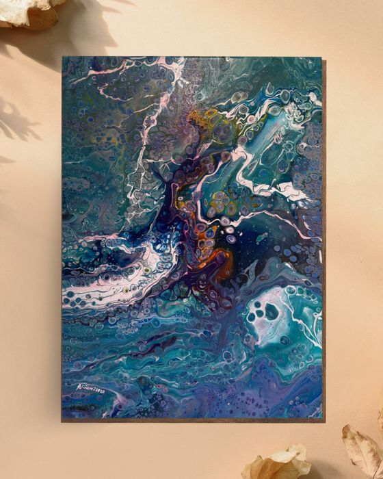 Obraz - Abstrakcja | Farba akrylowa