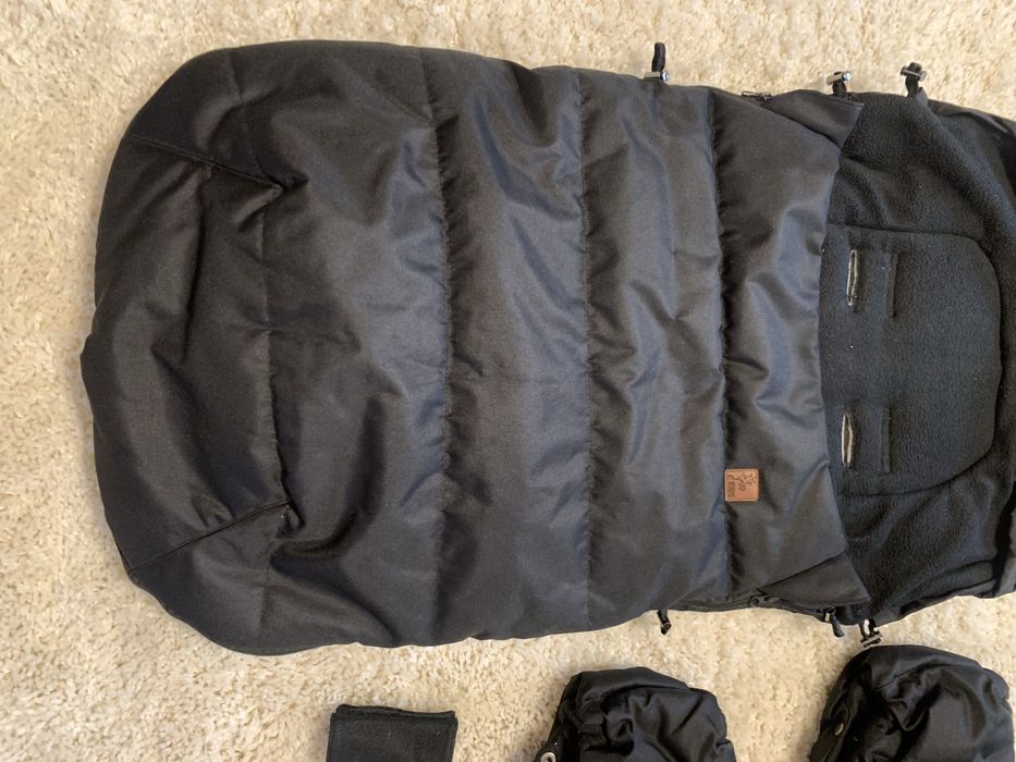 Конверт в коляску з рукавичками