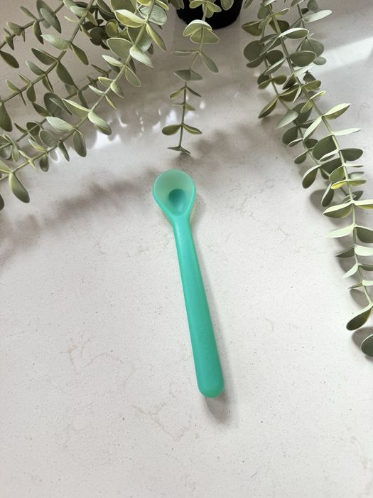 [ €1,00 ] Colher Silicone | Verde | Suavinex