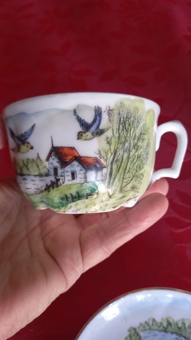 Chávena vista alegre dos anos 20 para colecionadores