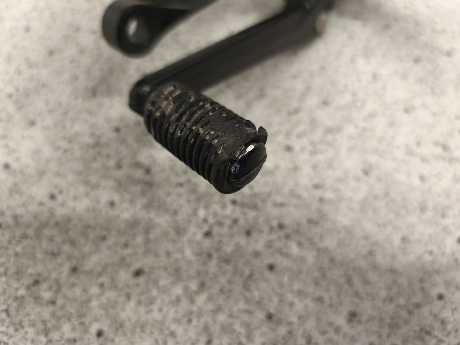 Set lewy przód, podnóżek kierowcy, dźwignia zmiany biegów Kawasaki