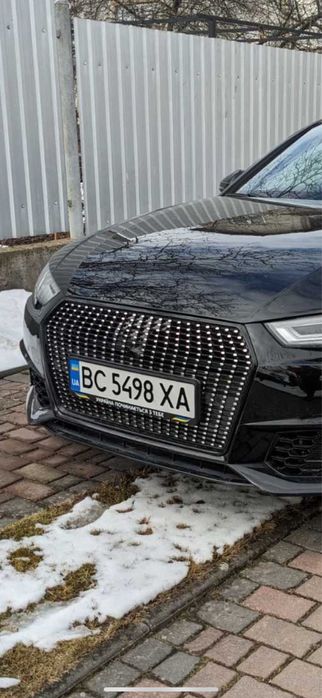 Решітка бампера audi a4 b9 решотка радиатора