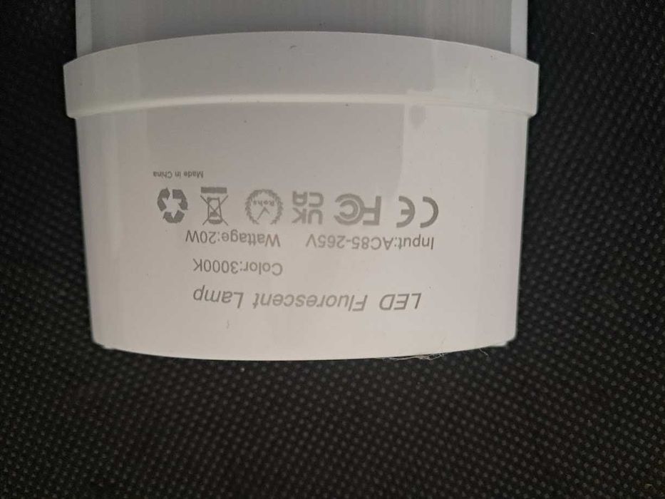 Lampa LED 20 W 3000 K barwa ciepła  komplet 4 sztuki