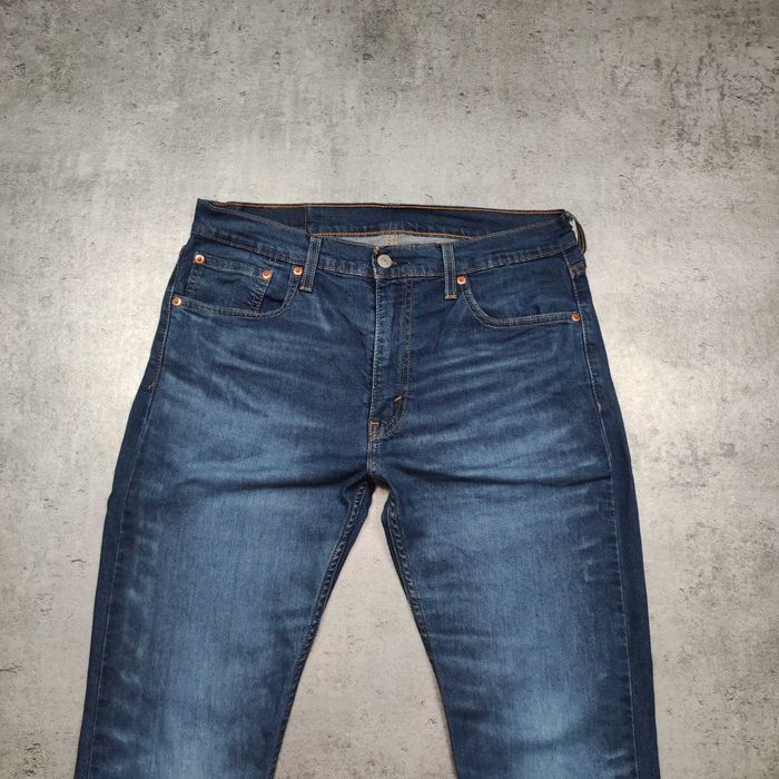 MĘSKIE Spodnie Classic Eleganckie Slim Jeans Denim Levis PREMIUM 512