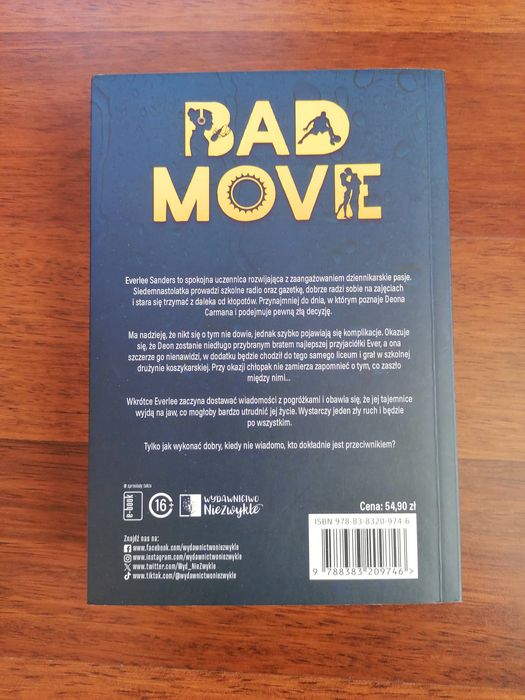 Książka "Bad move", Agata Polte