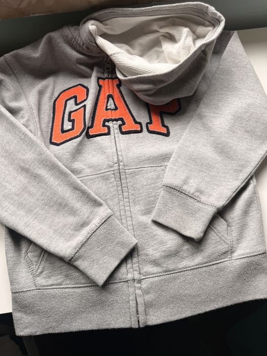 Casaco hoodie GAP cinza