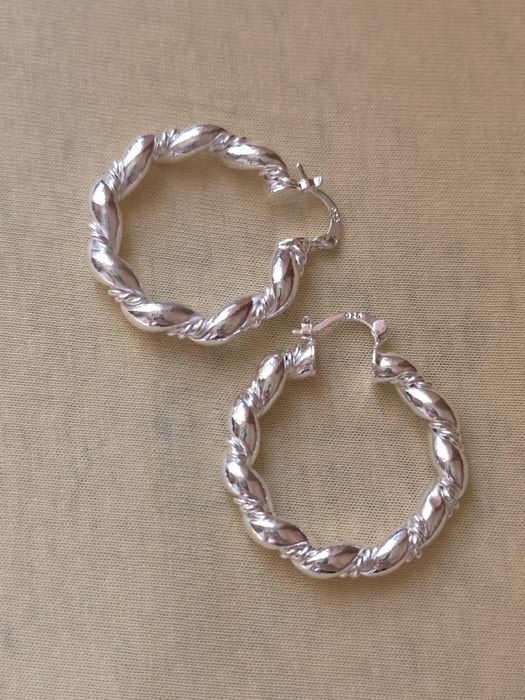 Сережки великі 925 проба, Китай