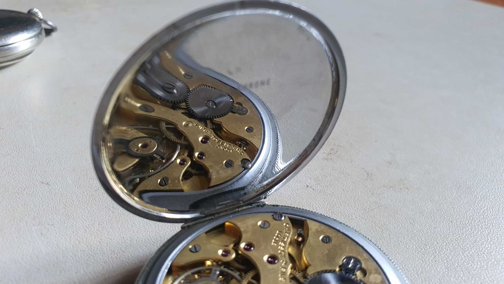 omega - tissot - fortis - zegarek kieszonkowy - 3 szt