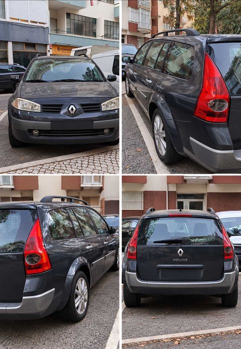 Carrinha megane, de 2006 com motor partido.
