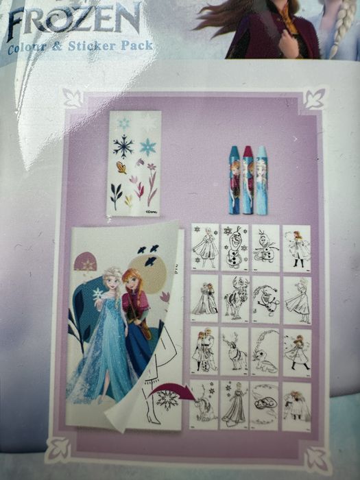 Frozen: podróżny zestaw na nudę