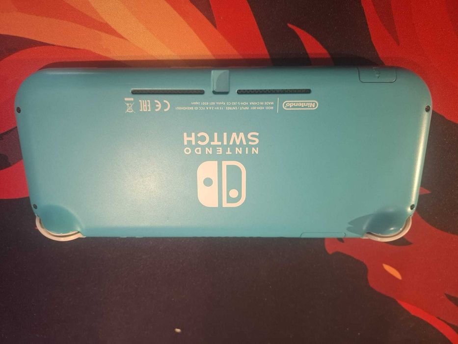 Nintendo switch lite azul turquesa