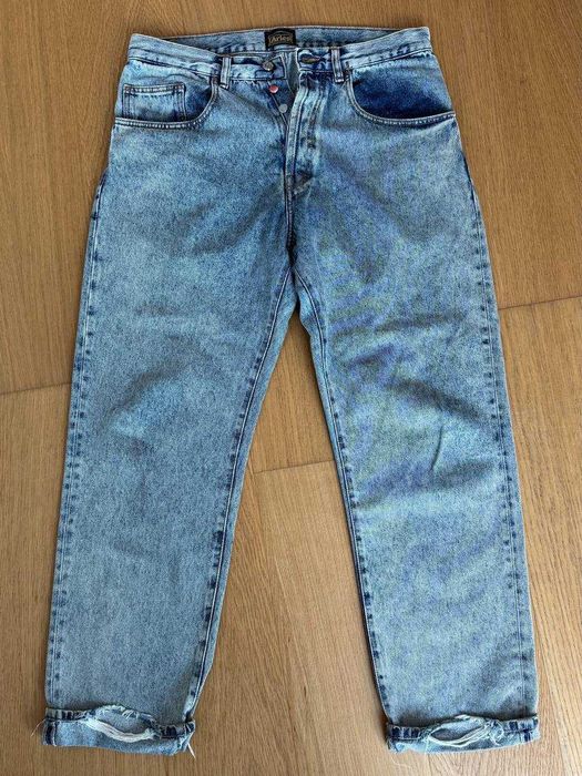Calças de ganga masculinas Aries — Tamanho 31 | Made in Italy