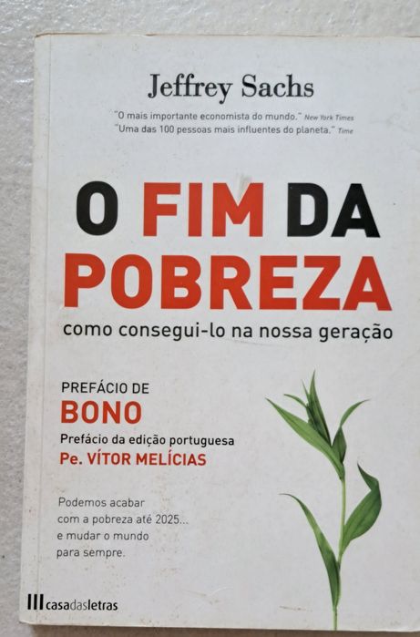 Livro O Fim da Pobreza - Jeffrey Sachs