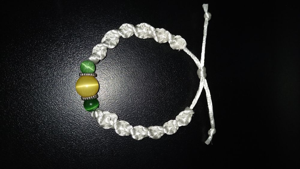 Bransoletka regulowana koralik