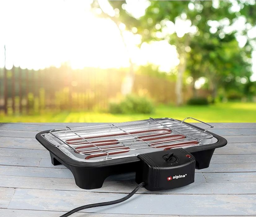 Alpina Grill Elektryczny 2000W 2 w 1