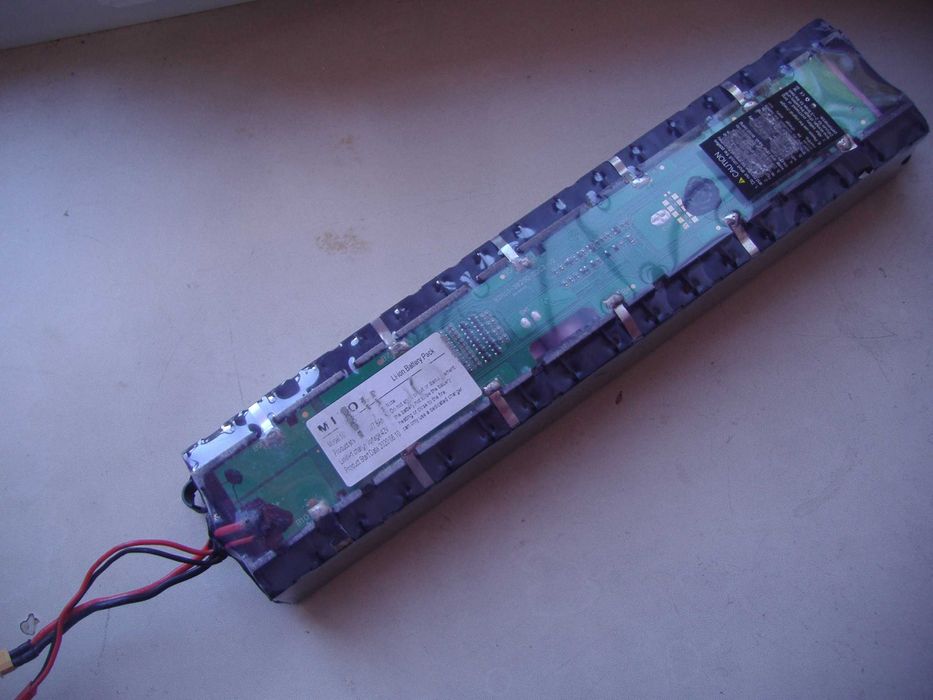 Аккумулятор Li-ion 36v 7.5a 10s3p с BMS (под разборку на 18650) б/у