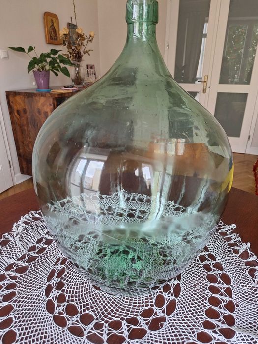 Baniak, balon gąsior szklany, butla na wino, gęsior