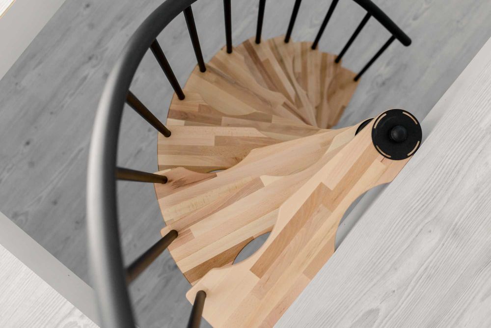 PROMO!Schody spiralne kacze Suono Smart 140 x 75 cm/ BUK