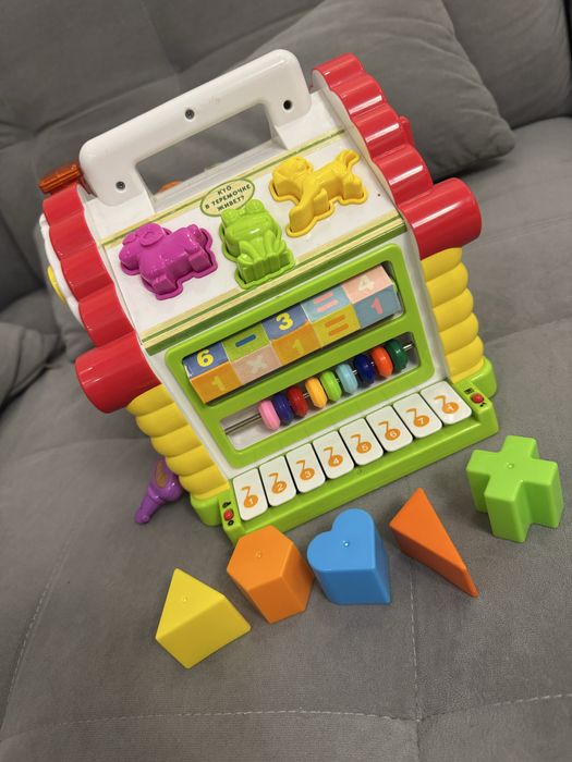 Гра-сортер LimoToy розвиваюча Теремок