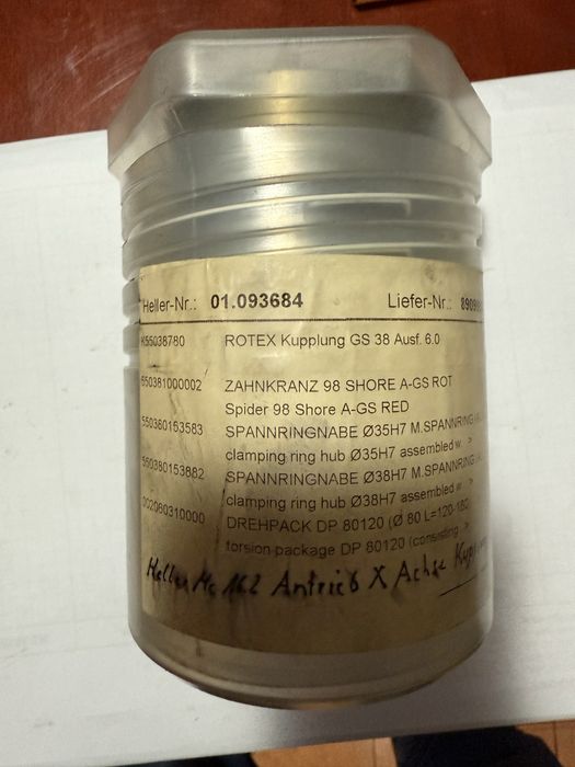 Sprzeglo KTR ROTEX GS 38 kompletne