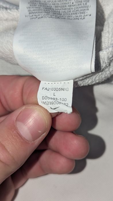 Світшот Nike big swoosh