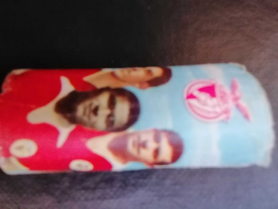 Esferográfica c/Cromo EUSÉBIO 1961 Mega Rara BRINDE Cromos? Caramelos?