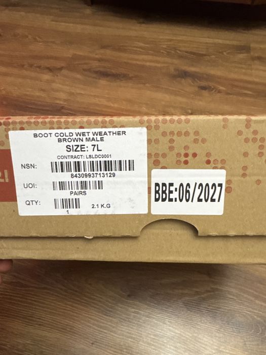 Берцы Iturri Cold Weather GTX Combat Boots, оригинал