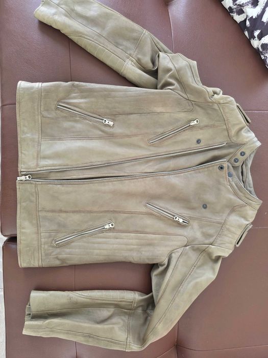 Casaco de pele genuína italiana Bray