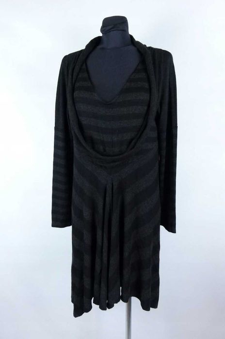 Lauren Vidal sukienka dzianina z wełną / XL