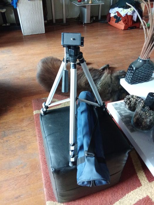 Tripé máquina fotográfica