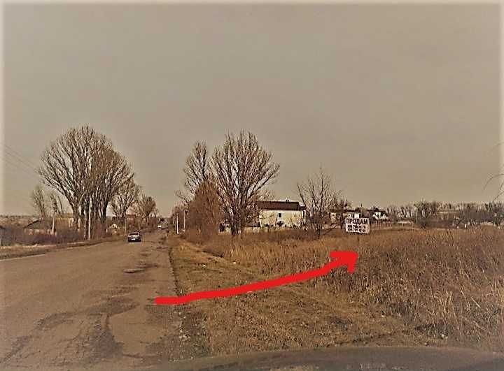 Продам ровный участок в с. Перемога на красной линии