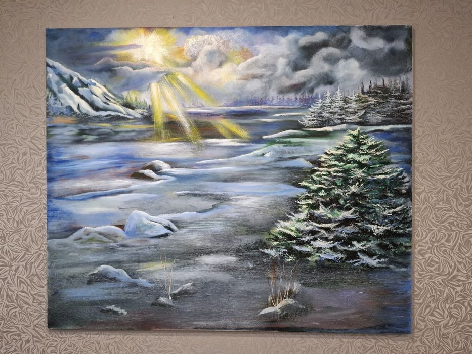 Продам картину "Зима"