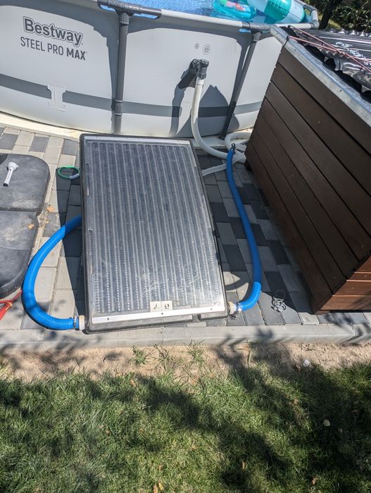 Panel solarny grzanie wody basenowej
