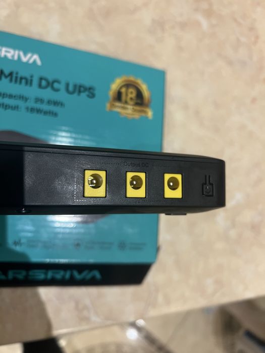 Дбж для роутера UPS живлення wifi MARSRIVA батарея павербанк