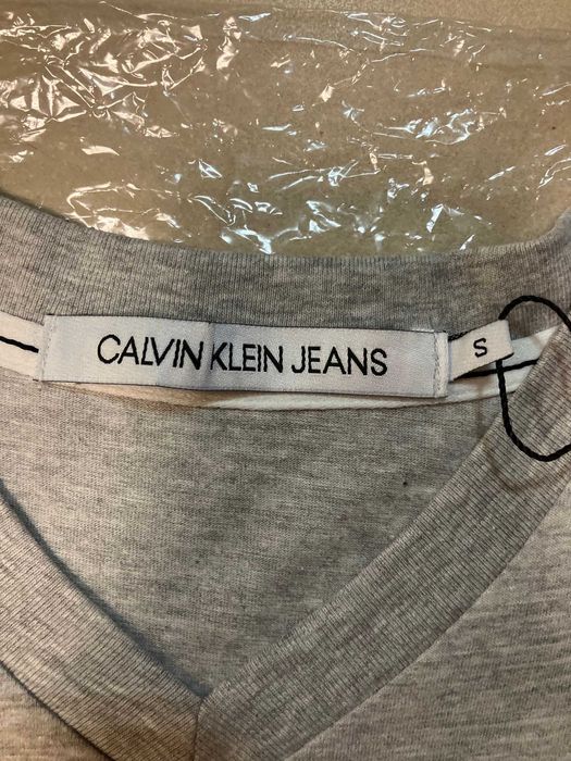 Szary T-shirt Calvin Klein roz.S