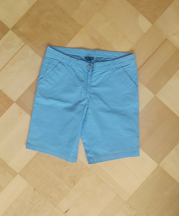 Spodenki damskie bermudy niebieskie 42 jak nowe