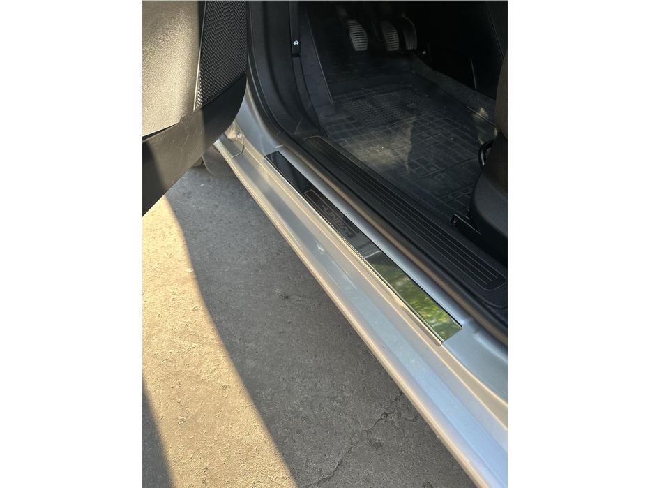 Fiat Linea Хром накладки на дверные пороги (4 штуки, нержавейка)