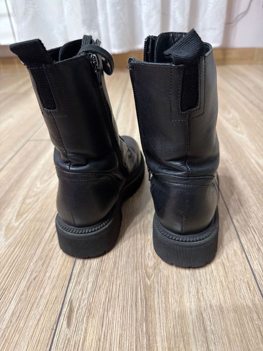 Buty kozaki traperki czarne  Lasocki young 34
