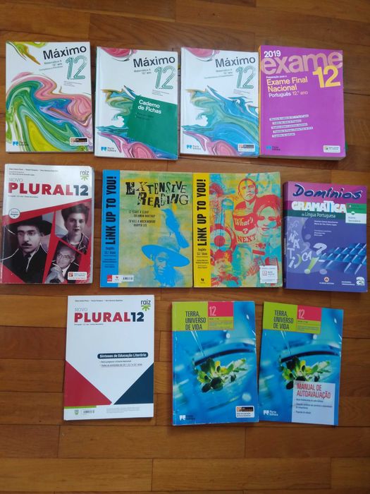 Manuais escolares de secundário [MUITO BARATOS)