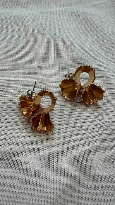 Сережки золотисті