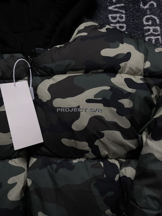 Двухсторонний пуховик project g/r s m