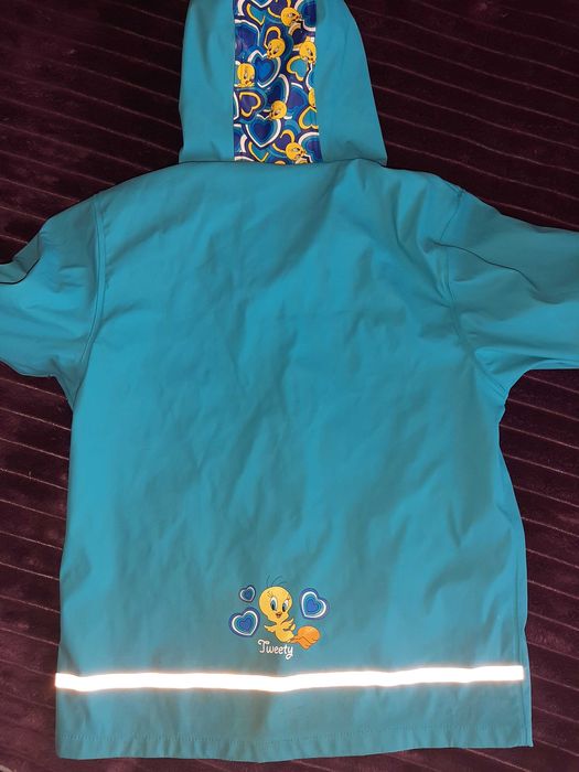 Вітровка на дівчинку курточка дощовик напівкомбінезон штани зимові