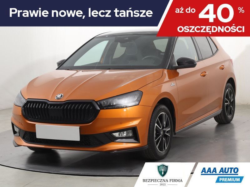 Skoda Fabia 1.0 TSI Monte Carlo , 1. Właściciel, Serwis ASO, Automat, VAT 23%,