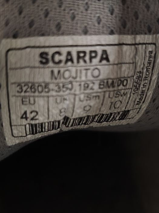 Кроссовки Scarpa mojito