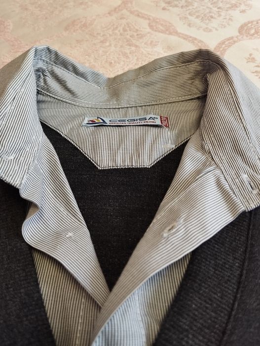 Джемпер подростковый обманка - рубашка Бренд " CEGISA"