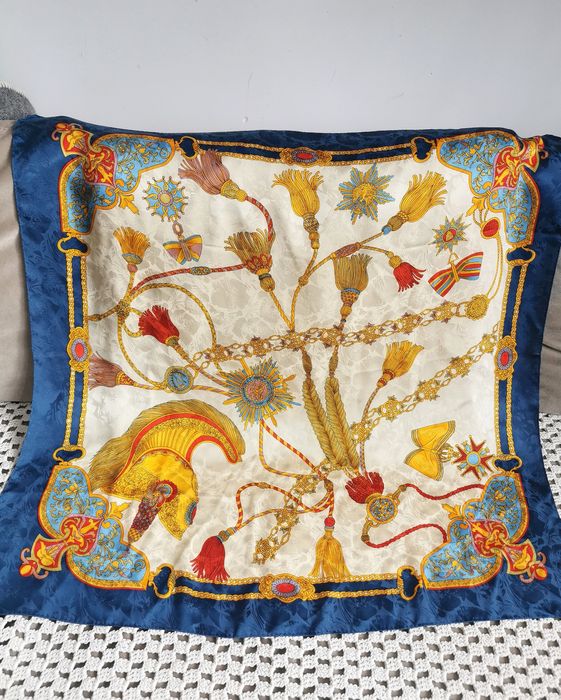 Made In Italy jedwabna chusta apaszka