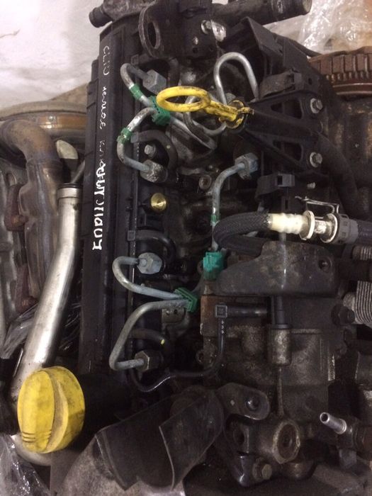 Двигатель мотор двигун рено renault clio kangoo megane 1,5 dci k9k