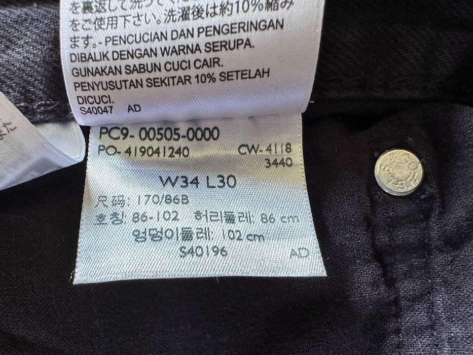 Levis 505 34/30 Spodnie Piękne