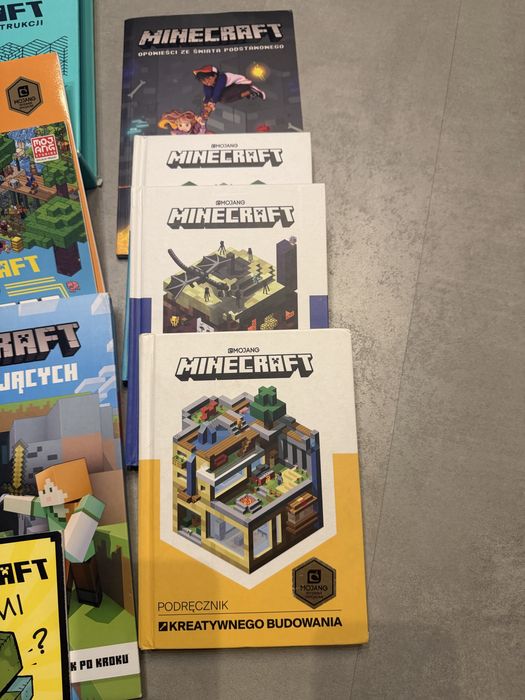 Zestaw książek Minecraft