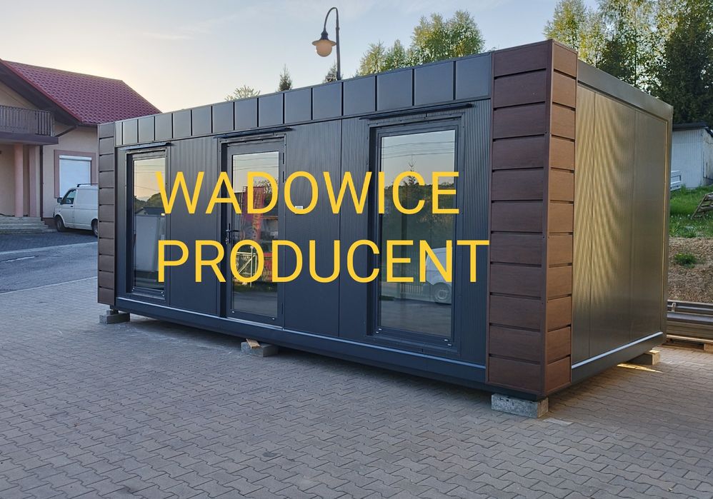 PRODUCENT kontenerów-pawilonów  usługowych, handlowych